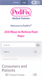 Mobile Screenshot of pedifix.com