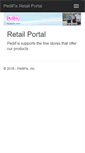 Mobile Screenshot of partners.pedifix.com